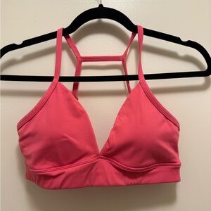 Hot Pink Tavi Sports Bra